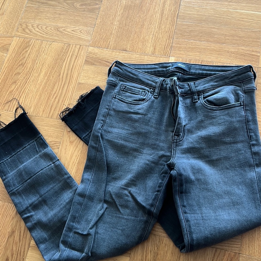 Vervet Ankle Skinny Fit Gray Jean